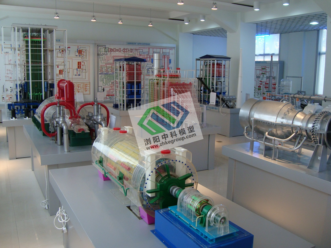 電廠能源與動力工程專業(yè)實訓模型