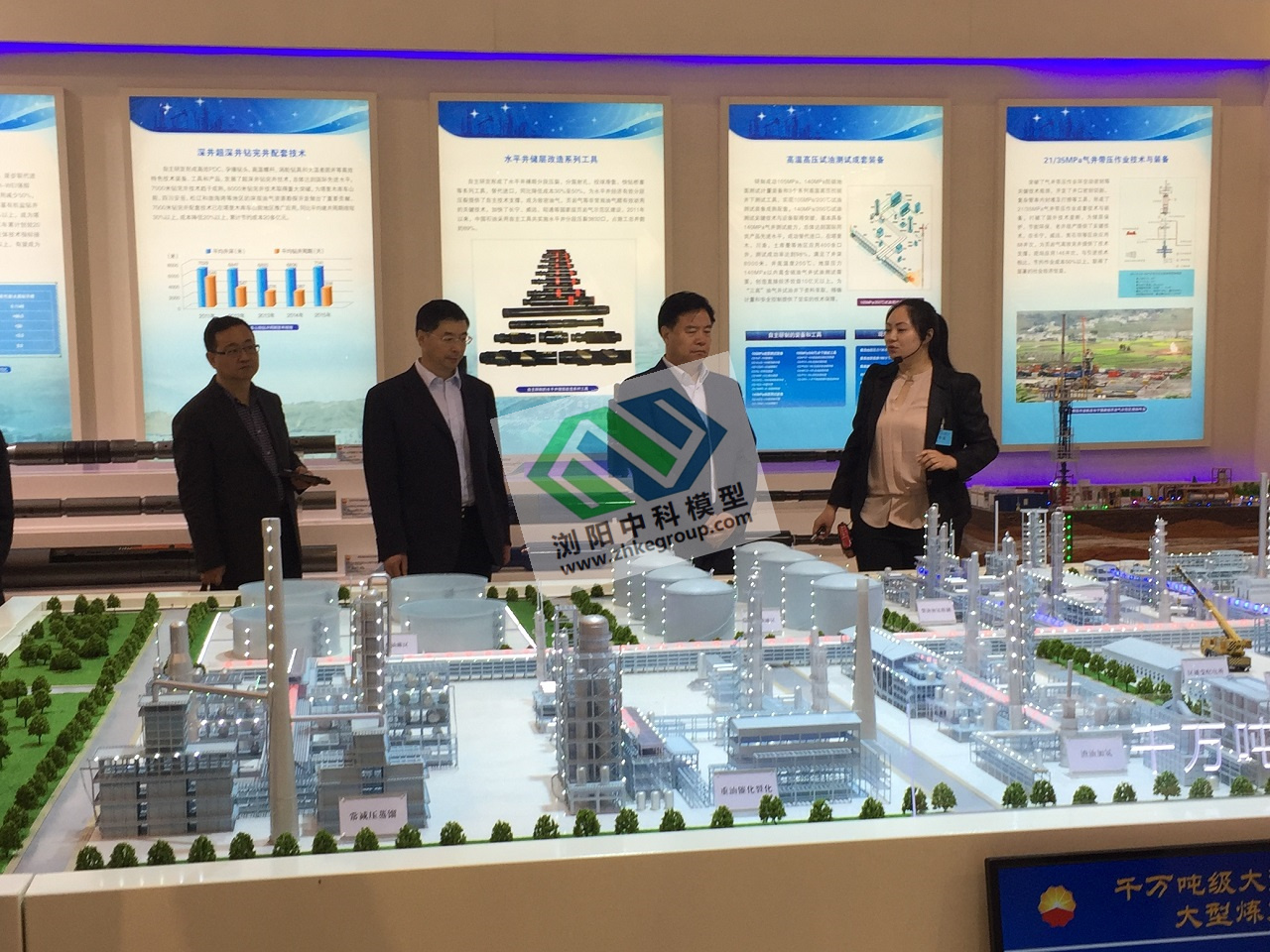 煉油廠沙盤模型