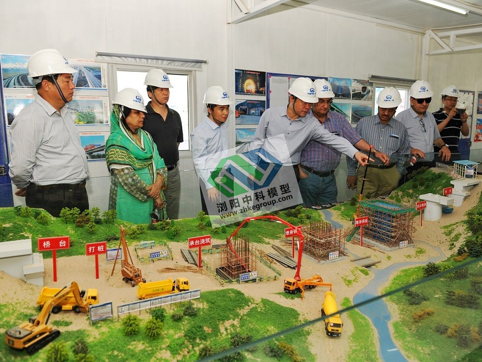 橋梁隧道施工實訓室模型